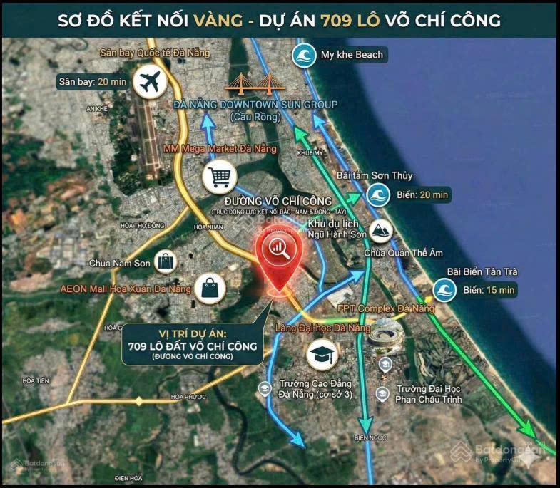 Hiếm! đất mặt tiền võ chí công  đối diện dãy shophouse 100m²  giá 7,9 tỷ   lô b2.25.16
