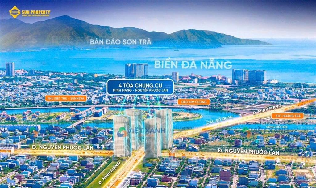 Hiếm. studio view biển+sân vườn + tầng cao fours tower 38m ,2 tỷ, dòng tiền cho thuê tốt