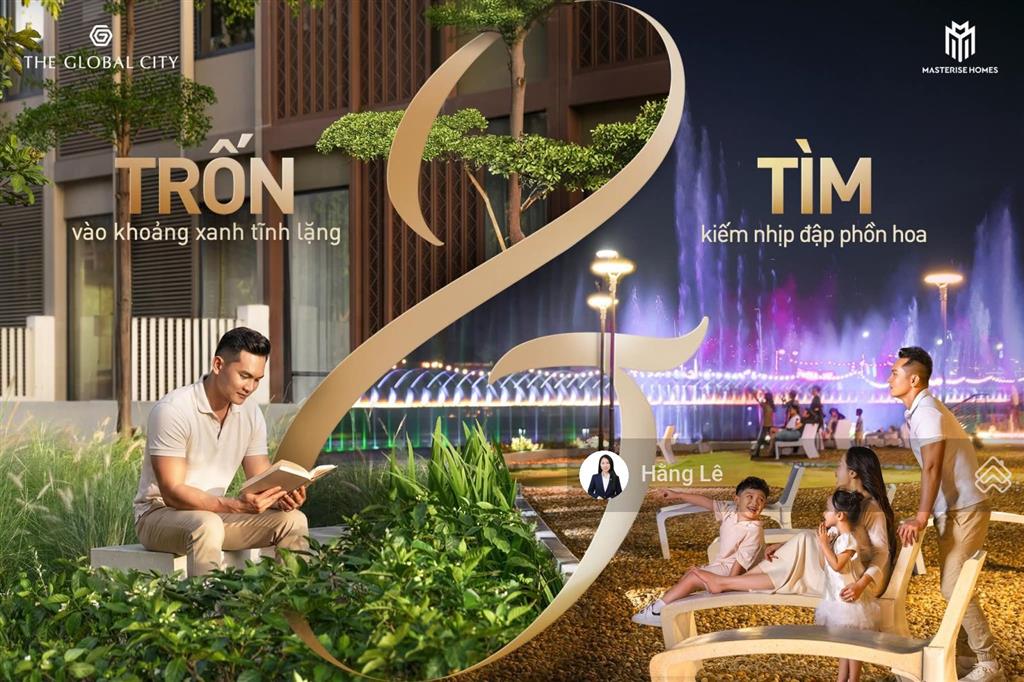 Căn hộ 2 pn 75m2 view thoáng masteri cosmo central