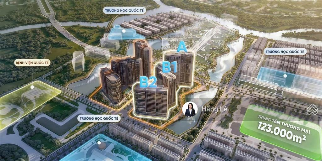 Căn hộ 2 pn 75m2 view thoáng masteri cosmo central