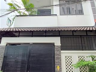 Nhà đẹp, hẻm 8m  cách mạng tháng 8  3 tầng, 6x13  cho thuê 30tr/tháng