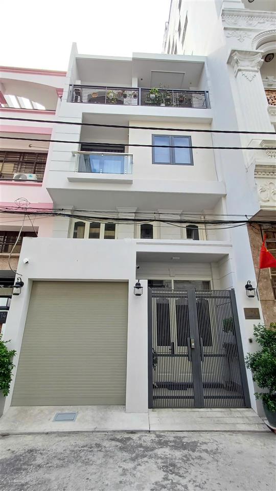 Biệt thự, hẻm 8m  khu vip bàu cát  4 tầng, 6x13m  cam kết chuẩn 100%
