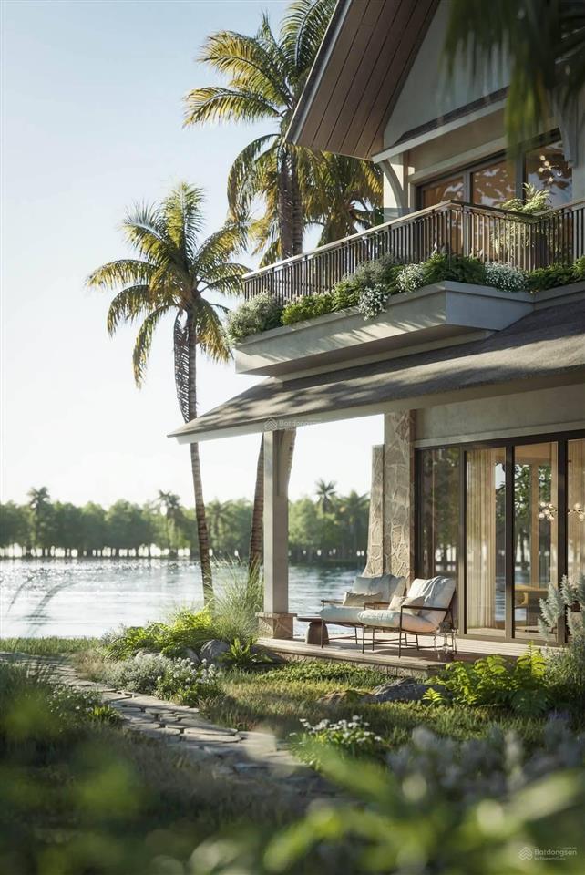 Chỉ từ 2,9 tỷ sở hữu biệt thự đảo the palm island eco central park với mật độ xây dựng 14%