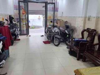 Nhà sát mặt tiền đường tỉnh lộ 10, 62 m 2, ngang 4,2m, hẻm 6m thông, giáp bà hom, quận 6