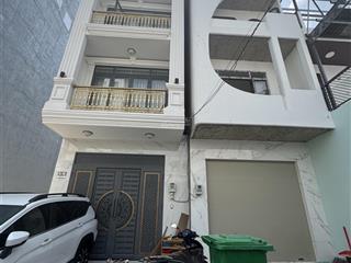 Nhà mới 4 tầng ~101.2m  chỉ nhỉnh 6 tỷ mã lò  tỉnh lộ 10 gần q6 hẻm xe hơi tới nhà