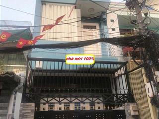 Cần cho thuê nhà mới, hẻm xe hơi bà hom quận 6, 2 lầu 4pn 4wc, cho thuê dài hạn, có nội thất