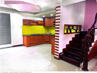 Nhà biệt thự mini có nội thất, 6x15m, 2 lầu sân thượng, đường 8m khu dân cư hương lộ 5