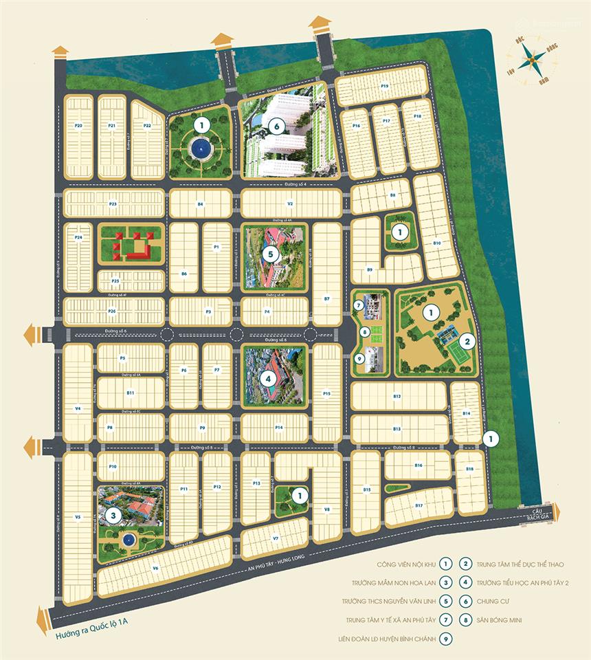 Bán đất nền gần kênh, 5 tỷ vnd, 100m2 tại khu định cư an phú tây, bình chánh, hcm giá cực chất hot!