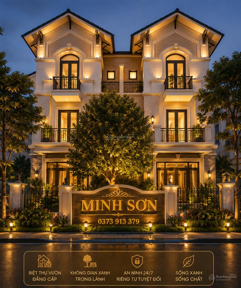 Cần bán biệt thự ngay cạnh hà nội giá chung cư