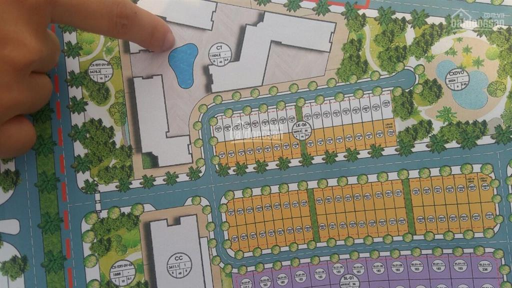Bán lô góc siêu đẹp lk6  01 dự án minh đức, mặt chung cư