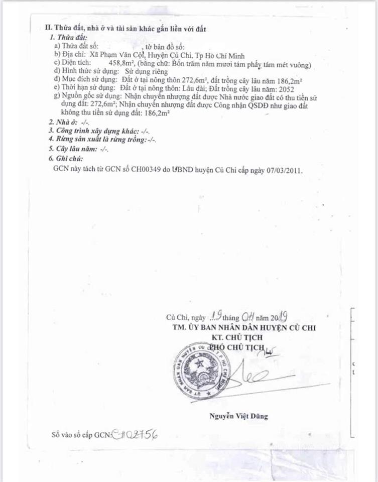 Bán đất tại bàu lách, 23 triệu / m2, 2777 m2, pháp lý đầy đủ