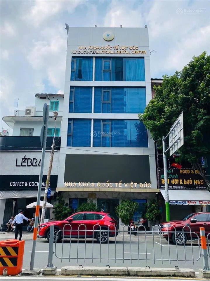 Hot! bán nhà mặt tiền nguyễn cư trinh,quận 1.dt ngang 8.3mx9.5m, 6 tầng. hđt 155tr/th.giá 48 tỷ