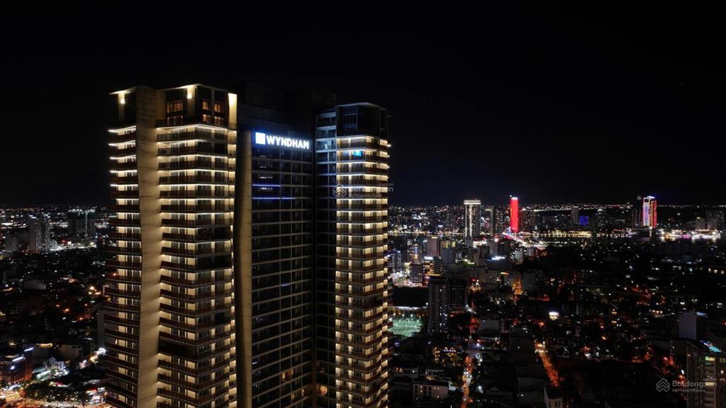 Studio tại wyndham soleilmặt tiền biển mỹ khê, nhận luôn 12% doanh thu khai thác cho thuê