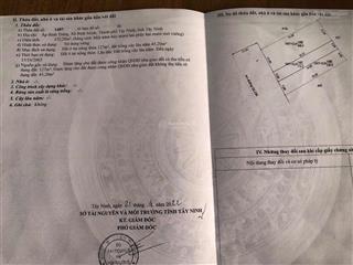 Bán gấp  bán đất tặng nhà  mặt tiền ql22b tại ngã 4 bình minh