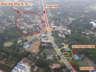 Bán đất mặt đường lớn đường mòn hồ chí minh xuân mai, hà nội