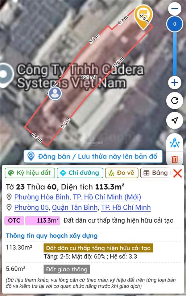 Chính chủ bán nhà hẻm 544/21 lạc long quân, q.11 (đầm sen), tp.hcm giá 15 tỷ (tl)