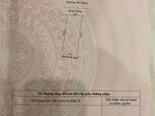 Lô đất gần biển tân thái 2 cách biển chỉ 350m dt91m2 ngang 6m giá 11tỷ tl