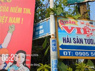 Đường thi sách  cửa đại  hội an, đường 7.5m, ngang 10m, chỉ 22tr/m2