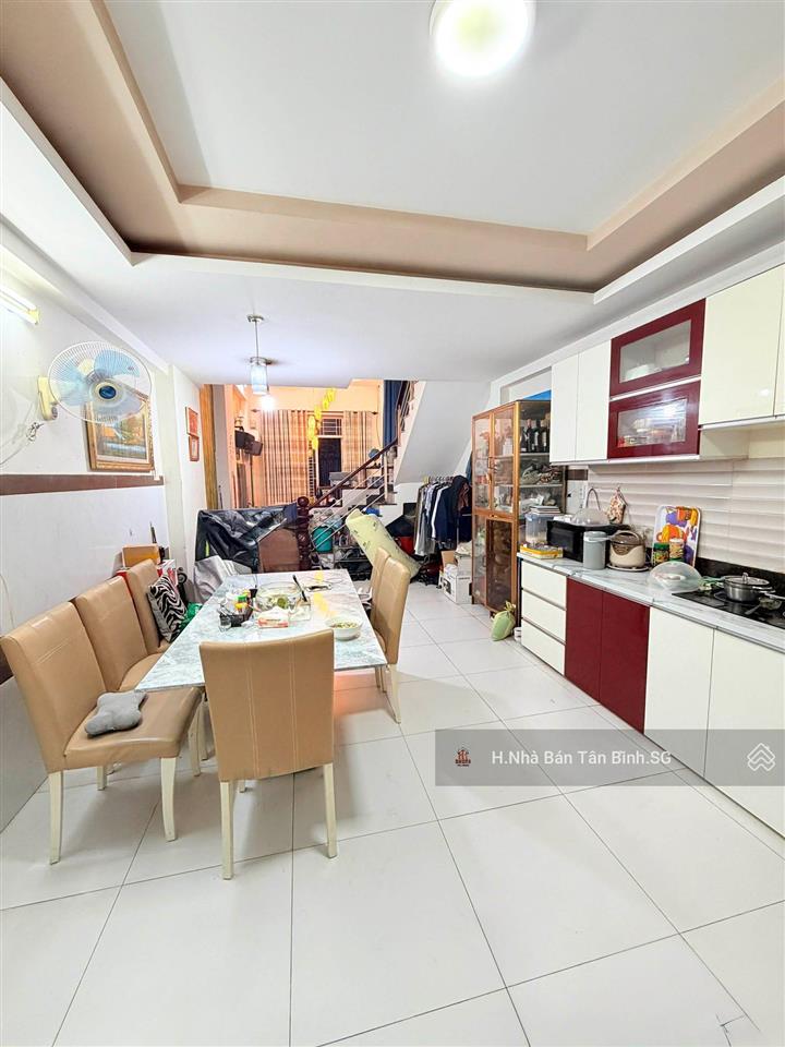 Chỉ hơn 7 tỷ có nhà nằm ở hẻm xe hơi, nhà 4 tầng đẹp ngụ tại phường 15 tân bình