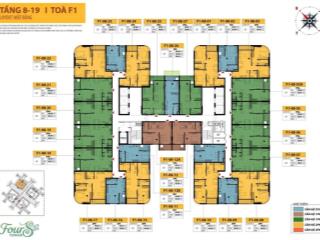 Căn stu fours tower chiết khấu lên đến 22%, 5p đến biển, trung tâm nam hoà xuân