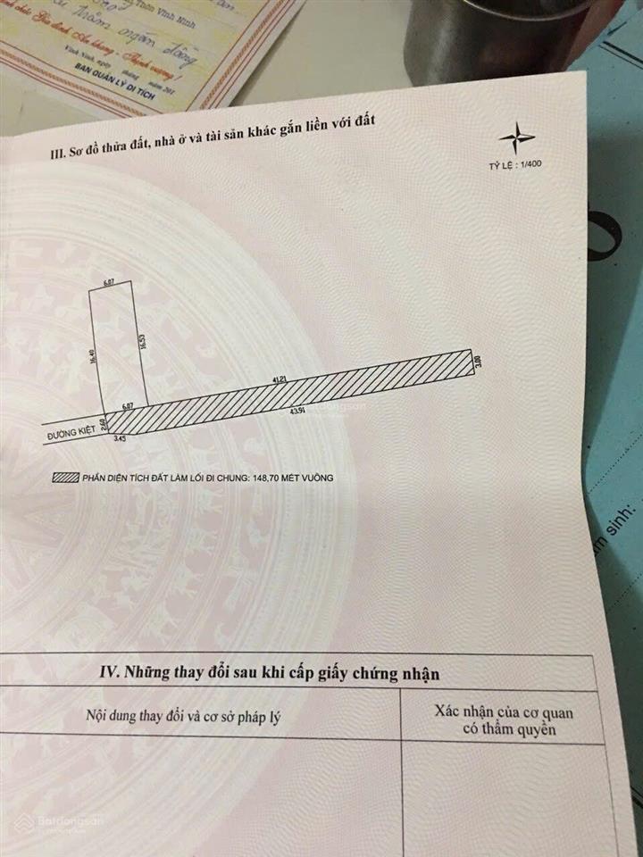 Lô đất ngang 6m kiệt mai đăng chơn sát bên hông cao đẳng nghề đà nẵng chỉ 2,35 tỷ
