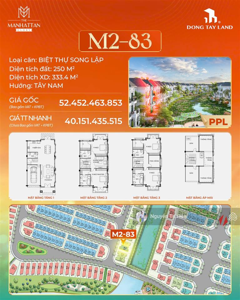 Nhà phố, biệt thự vinhomes grand park trực tiếp cdt,  0929 207 ***