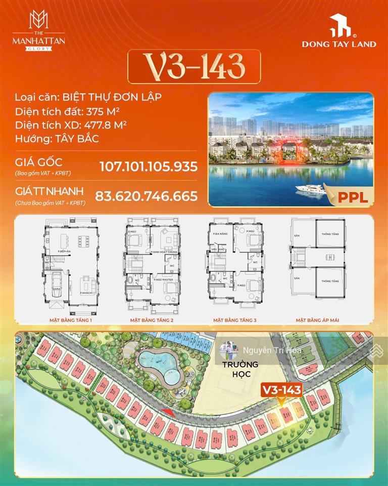 Nhà phố, biệt thự vinhomes grand park trực tiếp cdt,  0929 207 ***