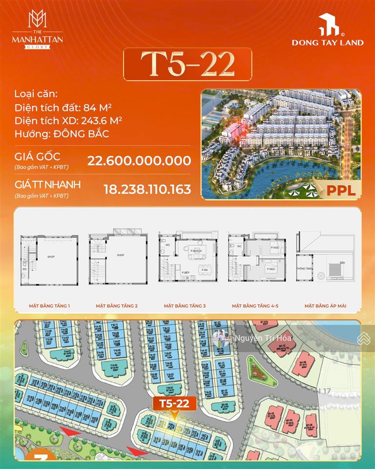 Nhà phố, biệt thự vinhomes grand park trực tiếp cdt,  0929 207 ***
