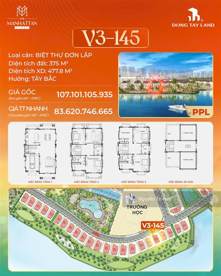 Nhà phố, biệt thự vinhomes grand park trực tiếp cdt,  0929 207 ***