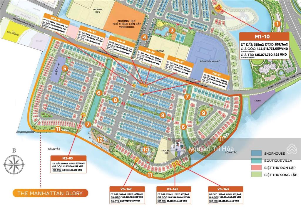 Gh nhà phố, biệt thự vinhomes grand park trực tiếp cdt (cập nhật 17.4.2026),  092.920,7777