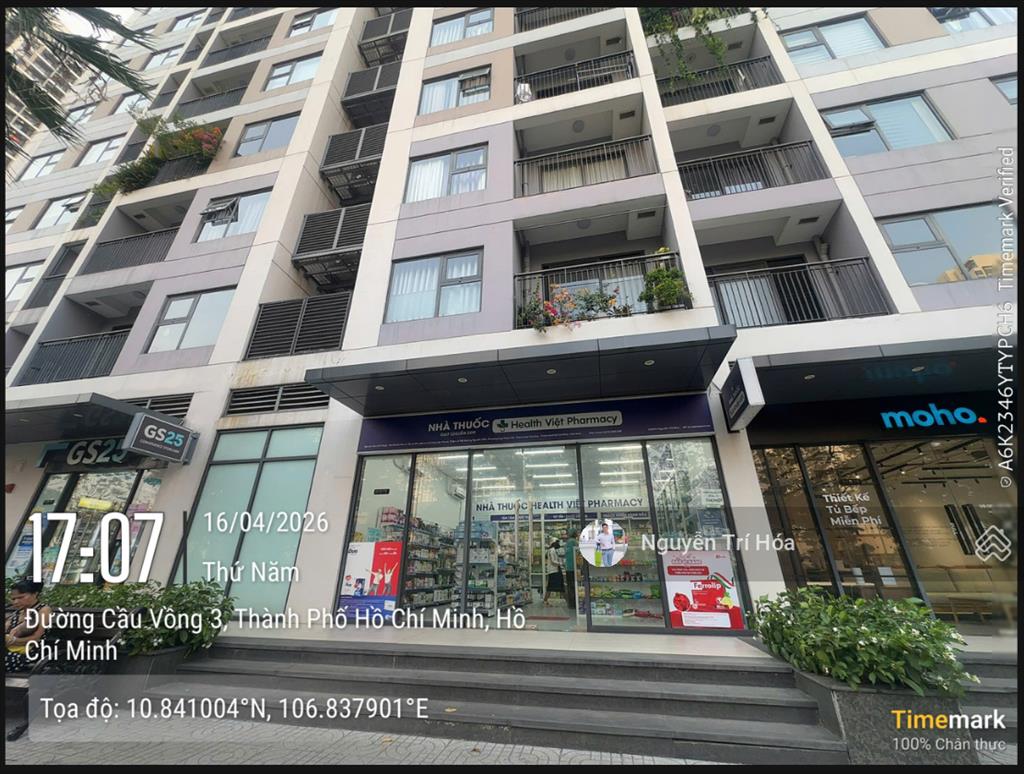 Shophouse chân đế vinhomes grand park 119m2 đang cho thuê 45tr/tháng, mặt tiền đường trục chính