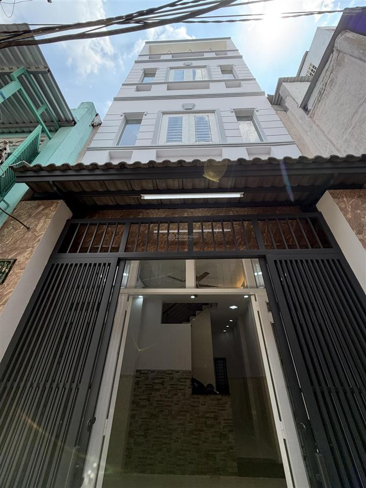 Nhà đẹp 4 tầng btct gần mt phạm văn chí, quận 6, 4x9m 4pn 3wc hẻm nhựa sạch đẹp 6.28 tỷ