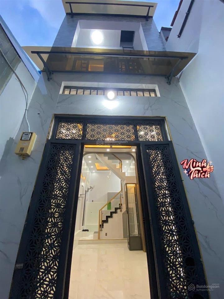 Hồng bàng, quận 6 sát mt bờ kênh 30m2 x 2 tầng nhà mới đẹp sổ nở hậu chỉ 4.1 tỷ tl