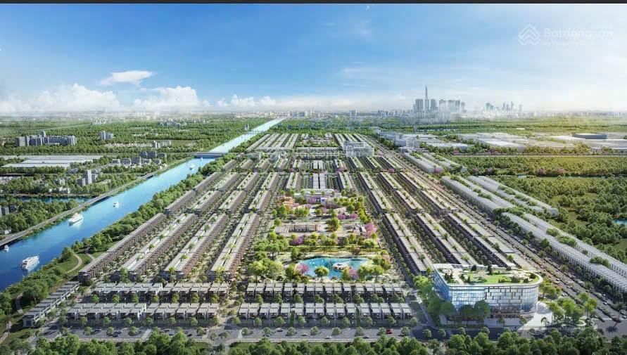 Mở bán khu river kdc dragon eden mặt tiền đường lương hòa  bình chánh đối diện kcn 650 ha