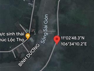 Cần bán lô đất trồng cây lâu năm mặt tiền đường bờ sông sài gòn