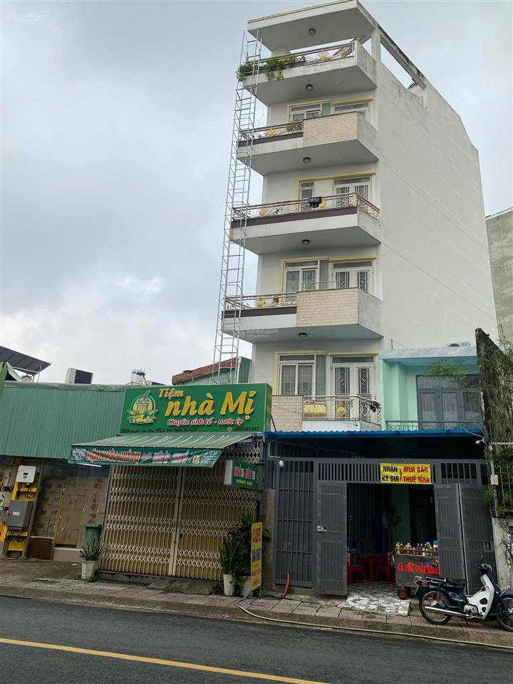 Mặt tiền đường nguyễn văn đậu  trệt 5 lầu  thang máy  hđt 40tr/tháng  giá