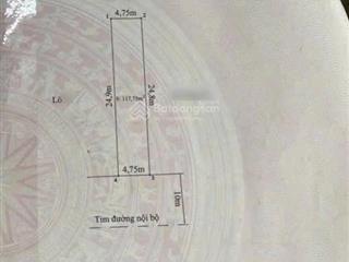 Lô đất tđc đồng dứa  tuyến 1 đường 20m