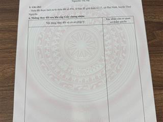 Bán đất chính chủ tại việt khê (phù ninh cũ), đường 5m, giá chỉ 550 triệu (bao bìa)