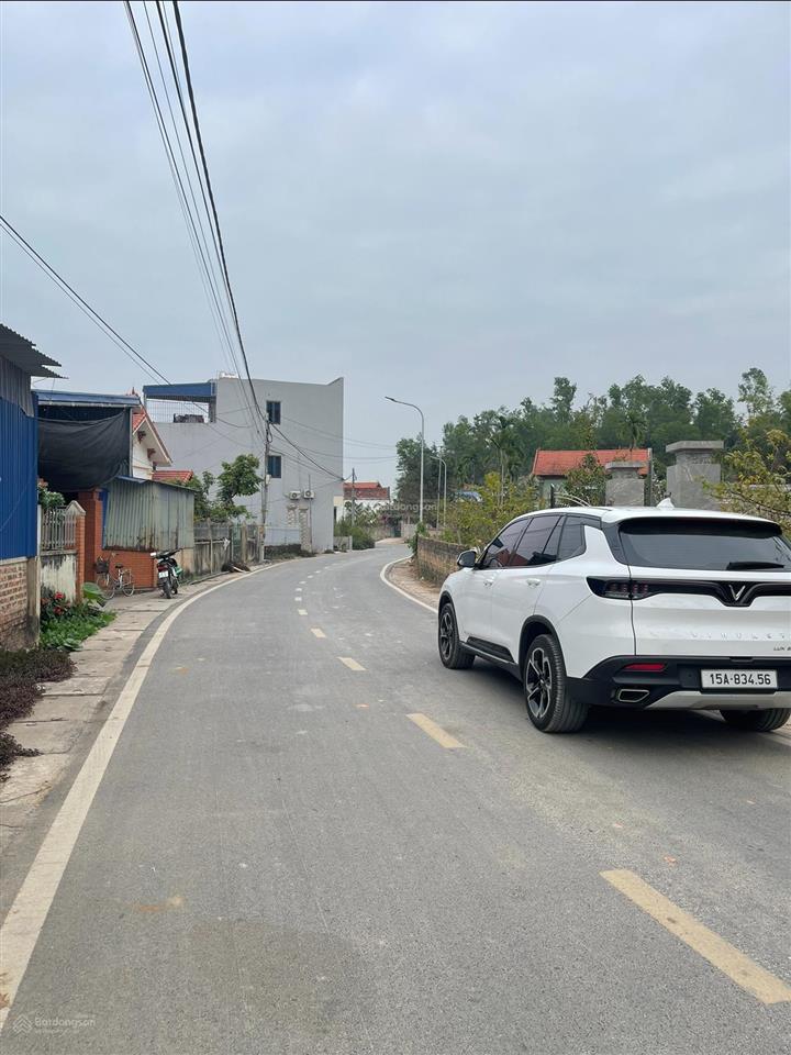 Chỉ 590tr sở hữu ngay lô đất 60m sau nhà mặt đường, ô tô quay đầu tại đất tại phường lê ích mộc