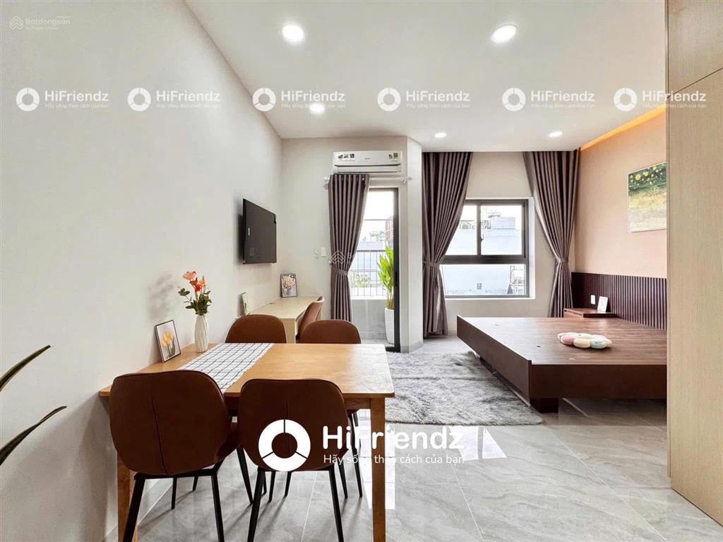 Căn hộ cao cấp, ngay ngã tư bảy hiền, ban công thoáng, full nội thất