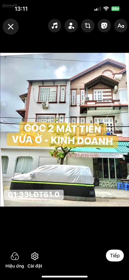 Nhà phố gò vấp 2 mặt tiền  110m2 tiện vừa ở vừa kinh doanh