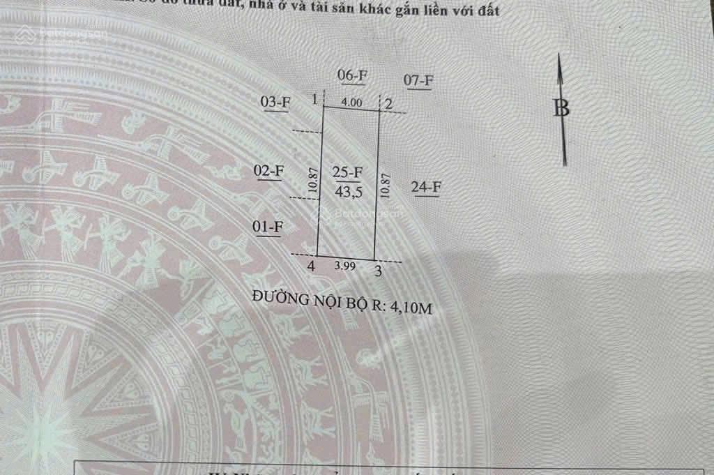 Hiếm đất phân lô học viện cảnh sát ô tô tránh 43,5m mt 4m nhỉnh 8 tỷ