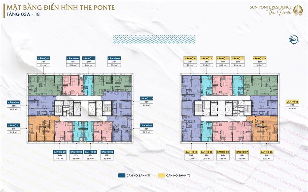 Bán căn 1pn+ sun ponte residence  trực diện sông hàn, tâm điểm ngắm pháo hoa quốc tế  0768 468 ***