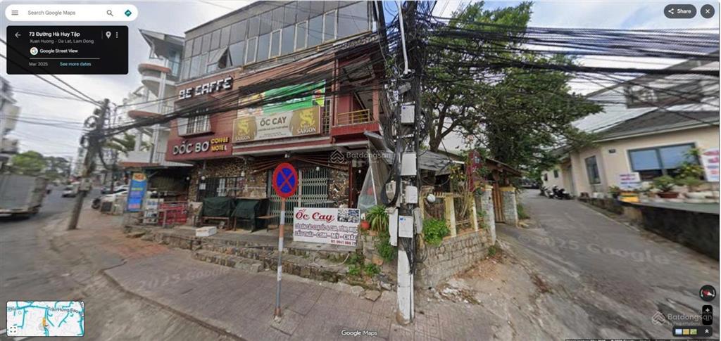 Chính chủ bán đất lô góc 2 mặt tiền, lô lớn dt 568m2 tại 73 hà huy tập, tp. đà lạt