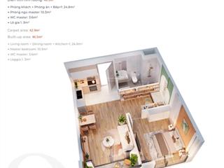 Bán căn hộ 55m2 view bể bơi tầng 15 giá 4,780 tỷ bao phí