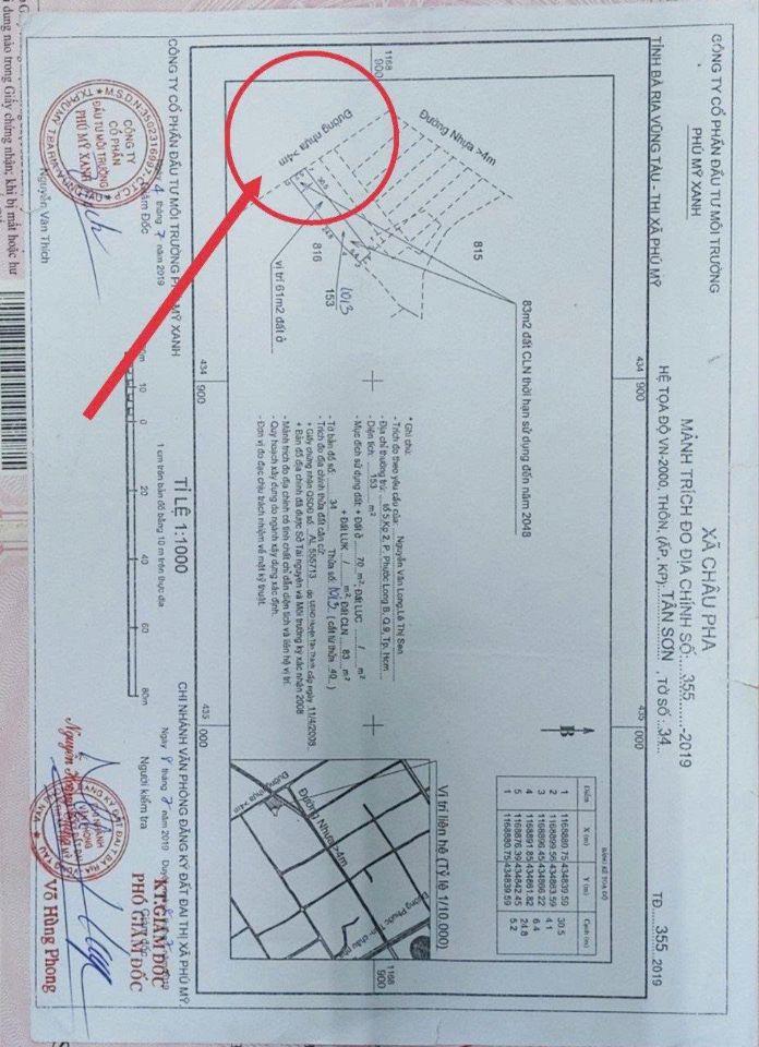 BÁN ĐẤT TẠI CHÂU PHA-TPHCM, DT 153M2 SHR 1.180 TỶ. LH:0913976848 - A TOẠI (CHÍNH CHỦ)