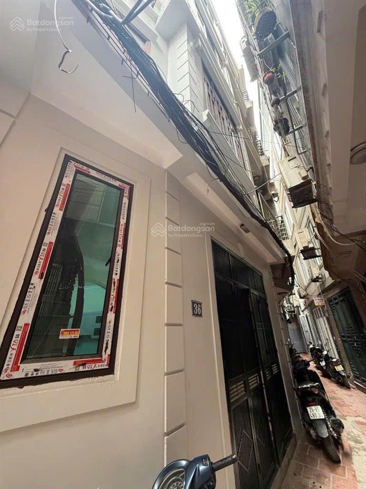 ( 9tr/tháng ) ngõ 3 gác 4 tầng * 32m2 nhà mới tinh, full nội thất tam trinh , hoàng mai