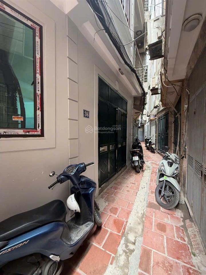 ( 9tr/tháng ) ngõ 3 gác 4 tầng * 32m2 nhà mới tinh, full nội thất tam trinh , hoàng mai