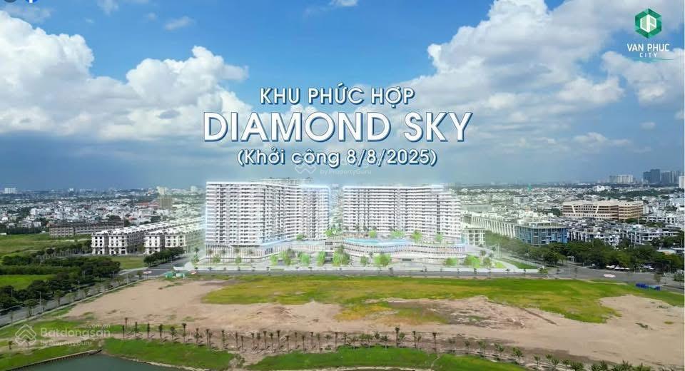 Căn hộ diamond trực tiếp từ chủ đầu tư vạn phúc 70m2 2 pn tt tiến độ dự kiến 2%/30tháng, sổ hồng