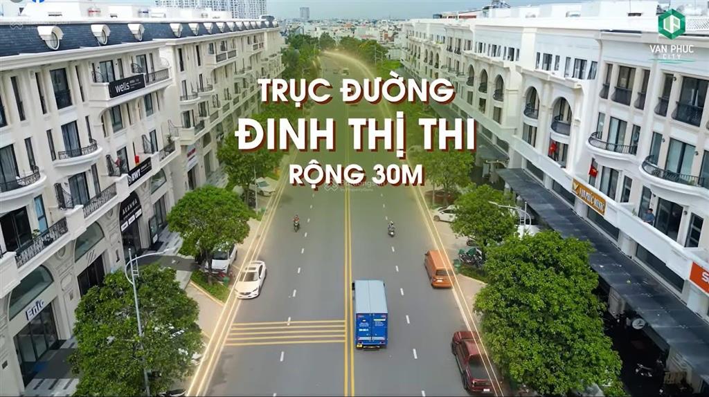 Shophouse mặt tiền đinh thị thi có hầm âm còn lại 1 căn từ cđt vạn phúc, hầm âm+5l tt tiến độ.